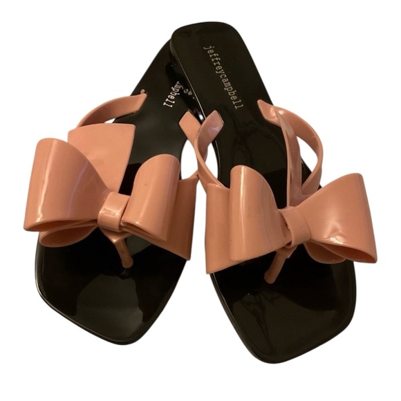 Jeffrey Campbell Sugary Thong Jelly Sandals size 7 - Picture 1 of 10